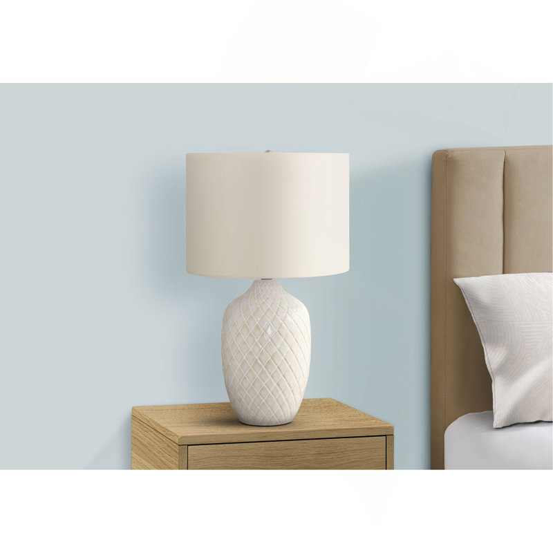 Lighting, 25"h, Table Lamp, Ceramic, Shade, Transitional