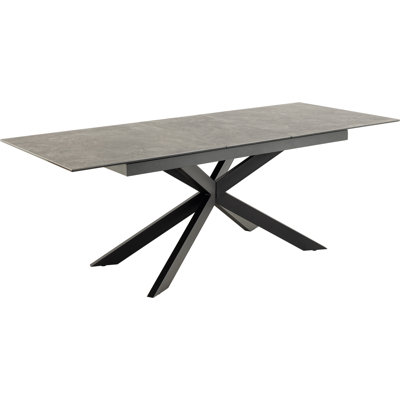 Fiona Extendable Metal Base Dining Table