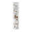 Sharee 5-Tier Corner Shelf Bookcase, Bookshelf, White-102367086