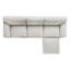 Canapé modulaire rembourré 4 pièces Morell-114773316