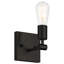 Applique murale 1 lumière Virgin - finition noir mat-1372202397