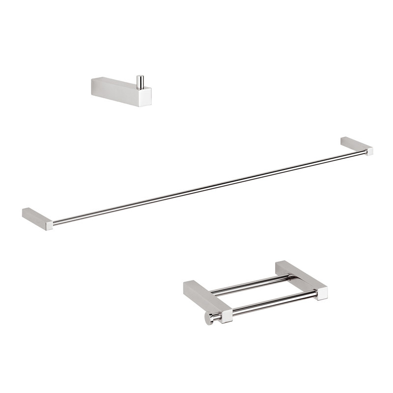 Iceberg 3 Piece Bathroom Hardware Set