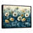 Toile avec cadre flottant noir