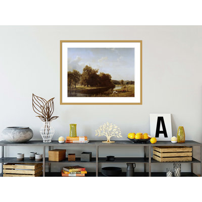 «Westphalia» par Albert Bierstadt, impression giclée encadrée
