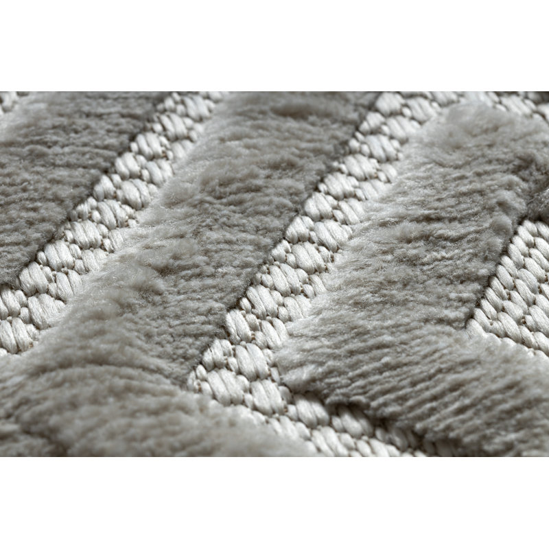 Geometric Area Rug, Rectangular 80 x 150cm
