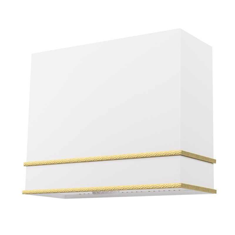 Hotte Akicon 600, Blanc / doré
