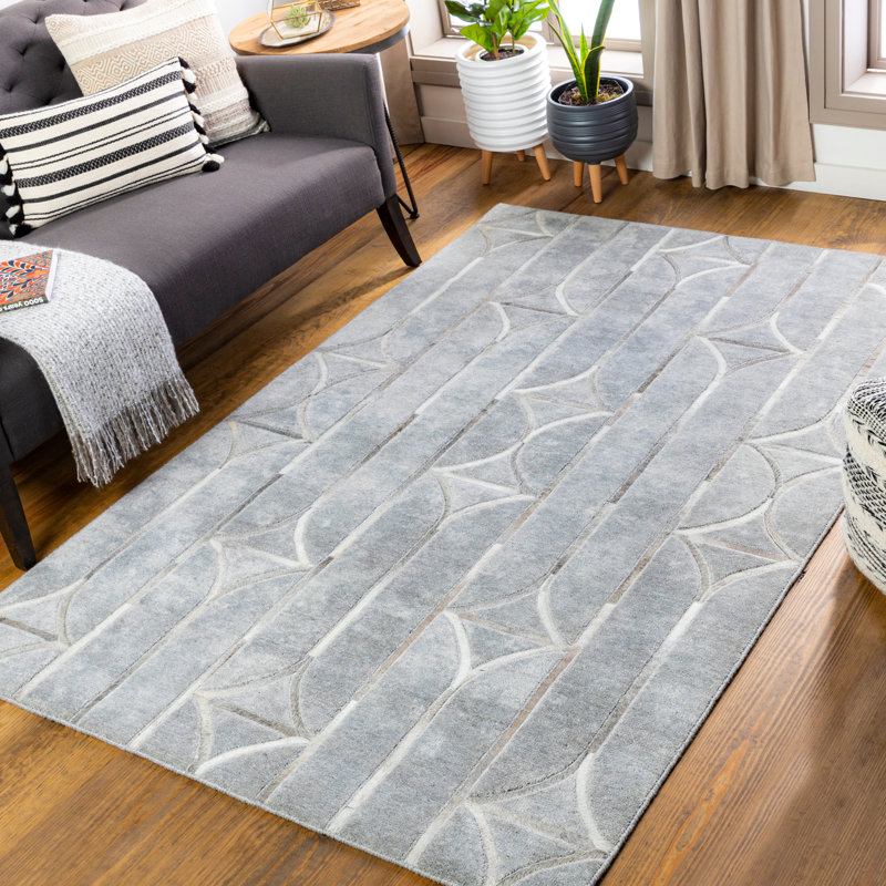 Nalder Geometric Indoor Rug, Rectangle 10' x 14'