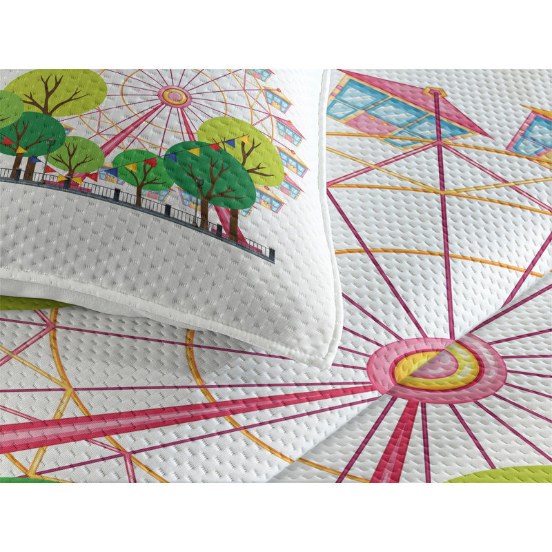 Coverlet, King Bedspread + 2 Shams