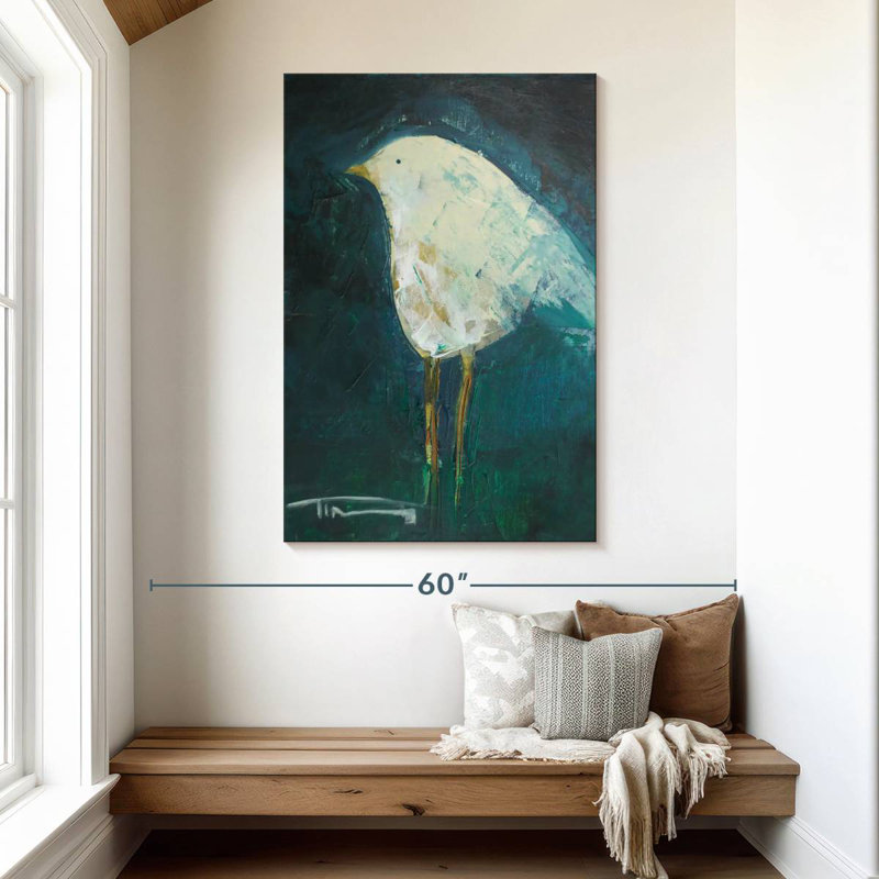 Brampt Waiting Bird, 48" H x 32" W