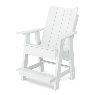 Chaise haute Adirondack contemporaine