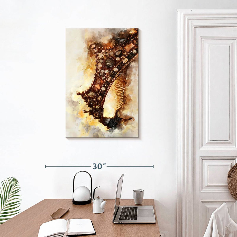 Kerner Abstract Crown, 30" H x 20" W