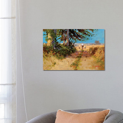 All The Way Home by John Haskins - Wrapped Canvas Gallery-Wrapped Canvas Giclée