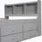Bed with Side Bookcase, Drawers-1196694636