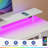 L Shaped Desk with Monitor Stand and Drawers, Gaming Desk with RGB LED Lights &Power Outlets-1128453328-1128453331