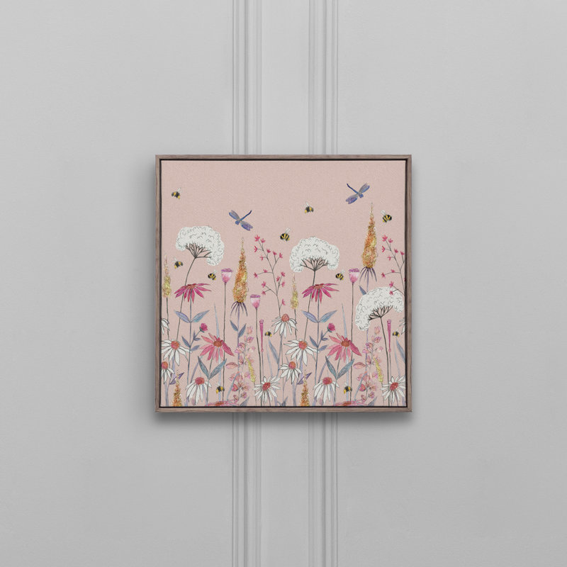 Hermione Hermione Blush - Floater Frame Print