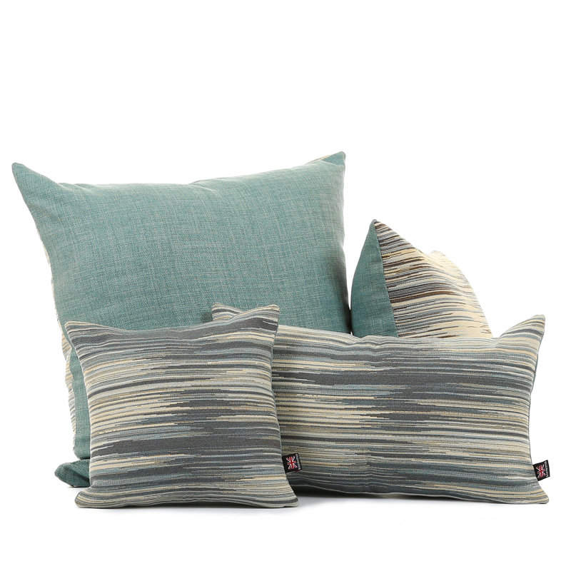 Amaya Striped Square Cushion, Medium