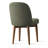 Linen Upholstered Dining Chairs with Solid Wood Legs-1674250146