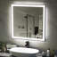 Miroir de salle de bain multifonctionnel éclairé-72547436