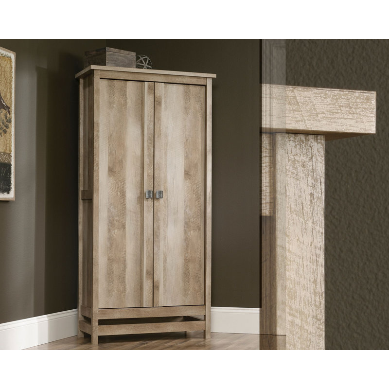 Armoire décorative Jimy, Noyer gris