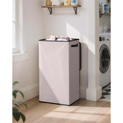 Bhargava Fabric Laundry Hamper with Handles