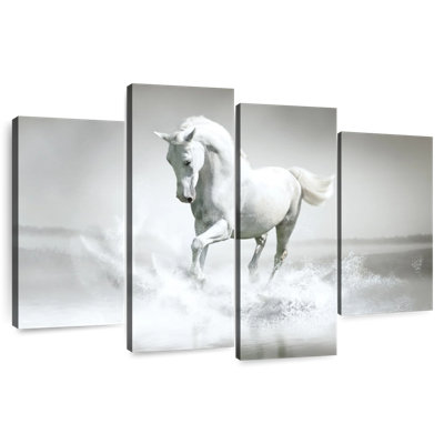 Brampt à cheval sur la plage