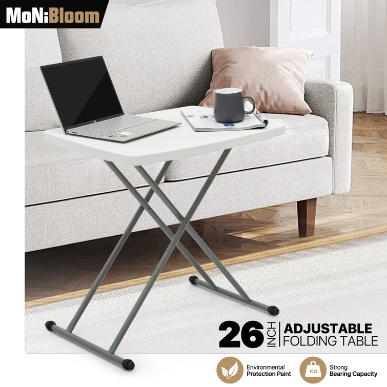 Lifetime Personal Adjustable Folding Tv Trays Tv Tray Tables