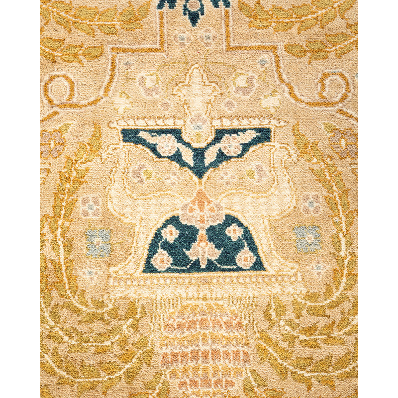 Classic One-of-a-Kind 9' 1" X 12' 5" Hand Knotted Area Rug