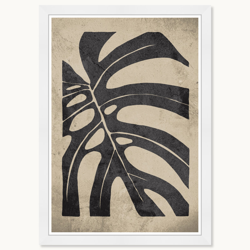 Feuille, Cadre blanc
