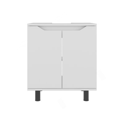Meuble-lavabo pour lavabo sur piédestal Londres