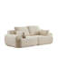 Canapé moderne en mousse à mémoire de forme compressée, grands canapés modulaires à 2 places pour le salon, canapé modulaire Cloud pour animaux de compagnie, tissu en velours côtelé, causeuse très profonde, aucun assemblage requis-1088118244