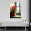 Sunlit Geraniums Vintage Geranium Wall Art Print 1 Piece Wrapped Canvas Wall Art-732224969