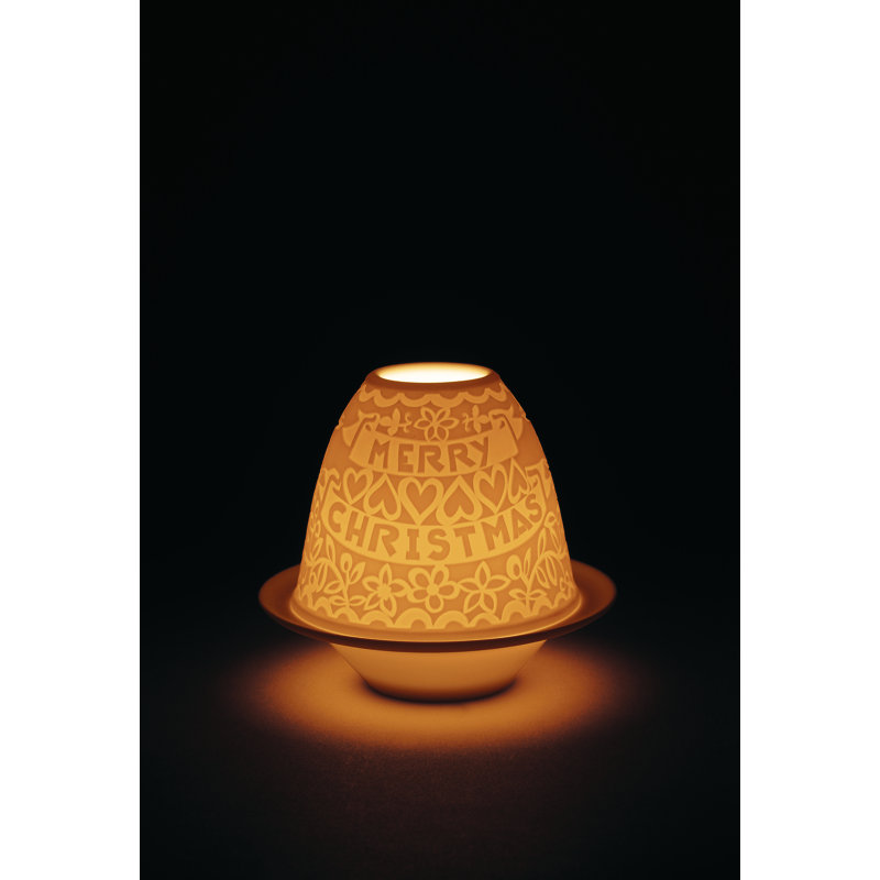 Lithophane Cutouts Christmas 4" Table Lamp