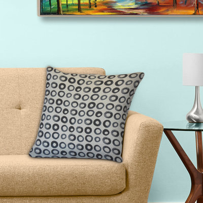 Coussin décoratif en coton Geometric