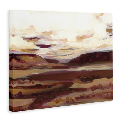 Art mural sur toile Canyon Mesa par Haley Knighten