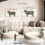 Guide du boucher pour les coupes d'agneau-924685363