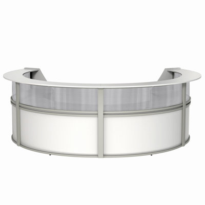 Pedraza U-Shaped Synthetic Laminate Reception Desk