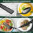 72-Piece Stainless Steel Flatware Set Service for 12