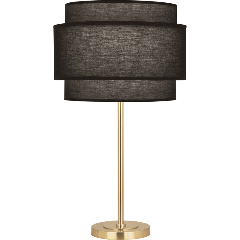 Decker Table Lamp, Modern Brass