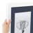 Wood Matte Picture Frame with Mat-70815521