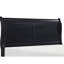 Lit double en bois de style traditionnel noir, pièce de chambre à coucher en bois, livré avec tête de lit et rails, sommier requis, assemblage simple requis, finition en bois pour la chambre à coucher, avec nécessaire, requis-129628382-129628383