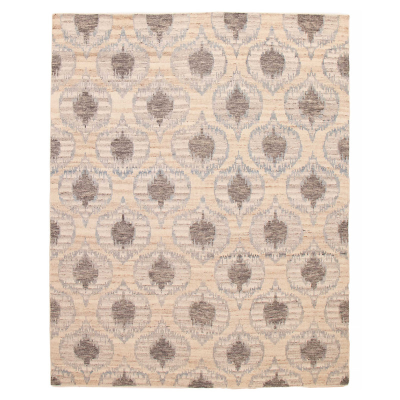 Tapis beige unique 7 pi 11 po x 9 pi 11 po Tangier