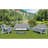 Outdoor Hips Armchair, White, With Comfy And Stable Structure Comfortable Armchair For Use, White/Grey, Heat-Treated Wood Grain Coating