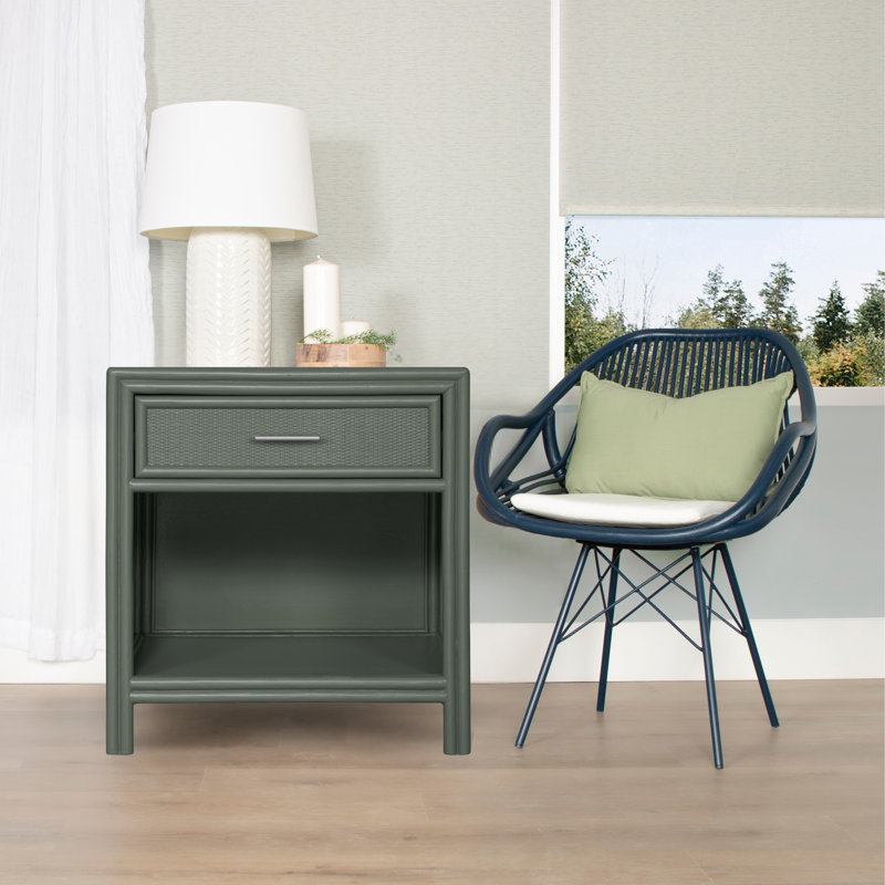 Aruba 1 - Drawer Nightstand, Evergreen