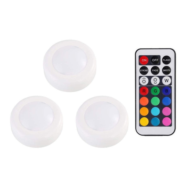 LED Lights Night Light,12 Colour Ice Light, Colour Remote Control Light, LED Cabinet Light