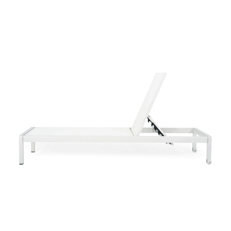 CHAISE CAPE CORAL KD CHAISE, Blanc