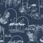 Yuki Osada Toile Wallpaper Double Roll-422644698