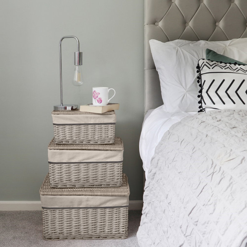 JVL Willow Decorative Basket