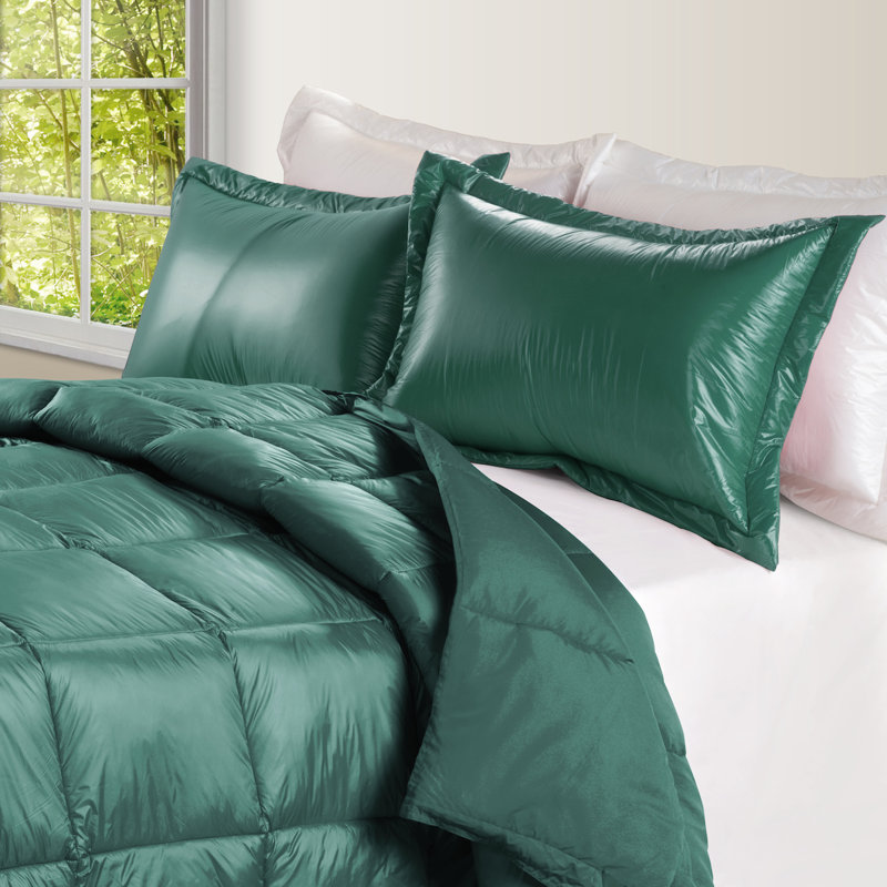 Modern & Contemporary Comforter, Peacock, Full/Queen Comforter