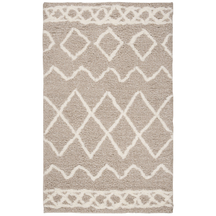 Boyland Shag Hand Tufted Performance Southwestern Rug