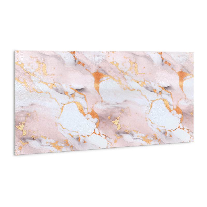 Attia 50 x 100 cm PVC Tile in Pink
